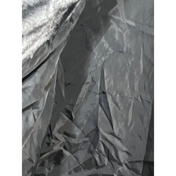 Alfred Dunner Jacket Women 18W Black Faux Fur Old Money Mob Wife Luxury Retro - Picture 5 of 12